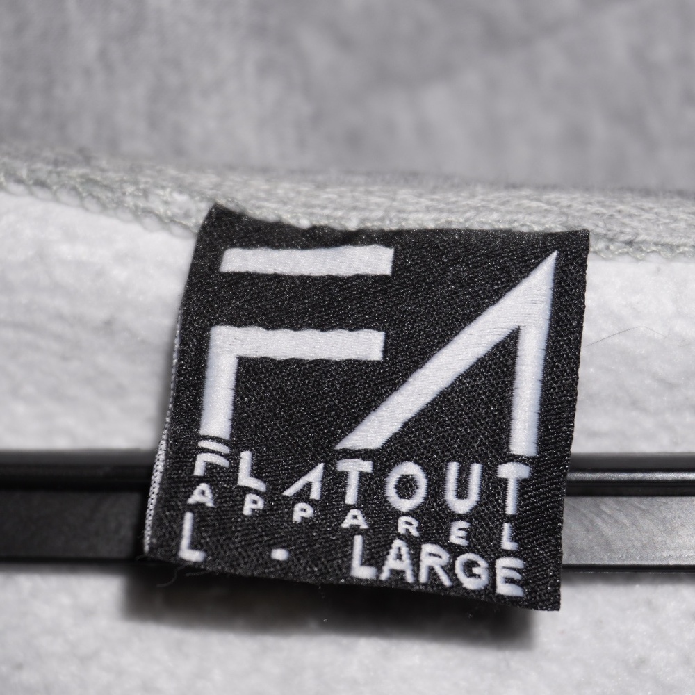 Flatout Apparel Gym wear Hoody Mens LARGE